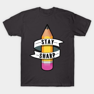 Stay sharp for live T-Shirt